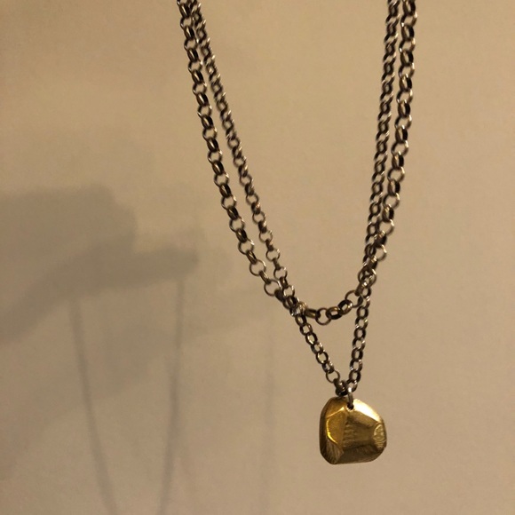 Two tone necklace - Picture 2 of 5